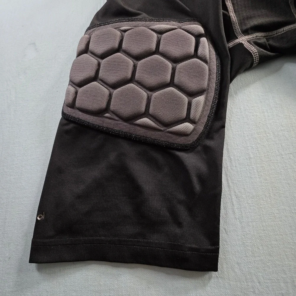 Adidas Techfit Padded Football Girdle Shorts Black Grey Mens XL Climacool